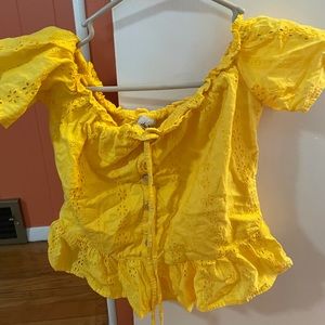 Daytrip off shoulder blouse